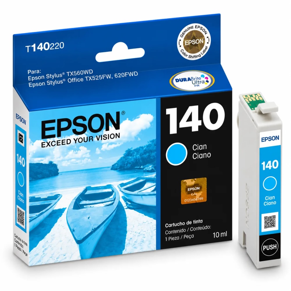 Cartucho Epson 140 cian T140220 original - imagen 1