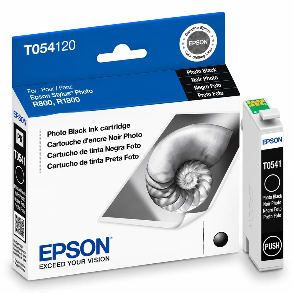 Cartucho Epson caracol negro T054820 original - imagen 1