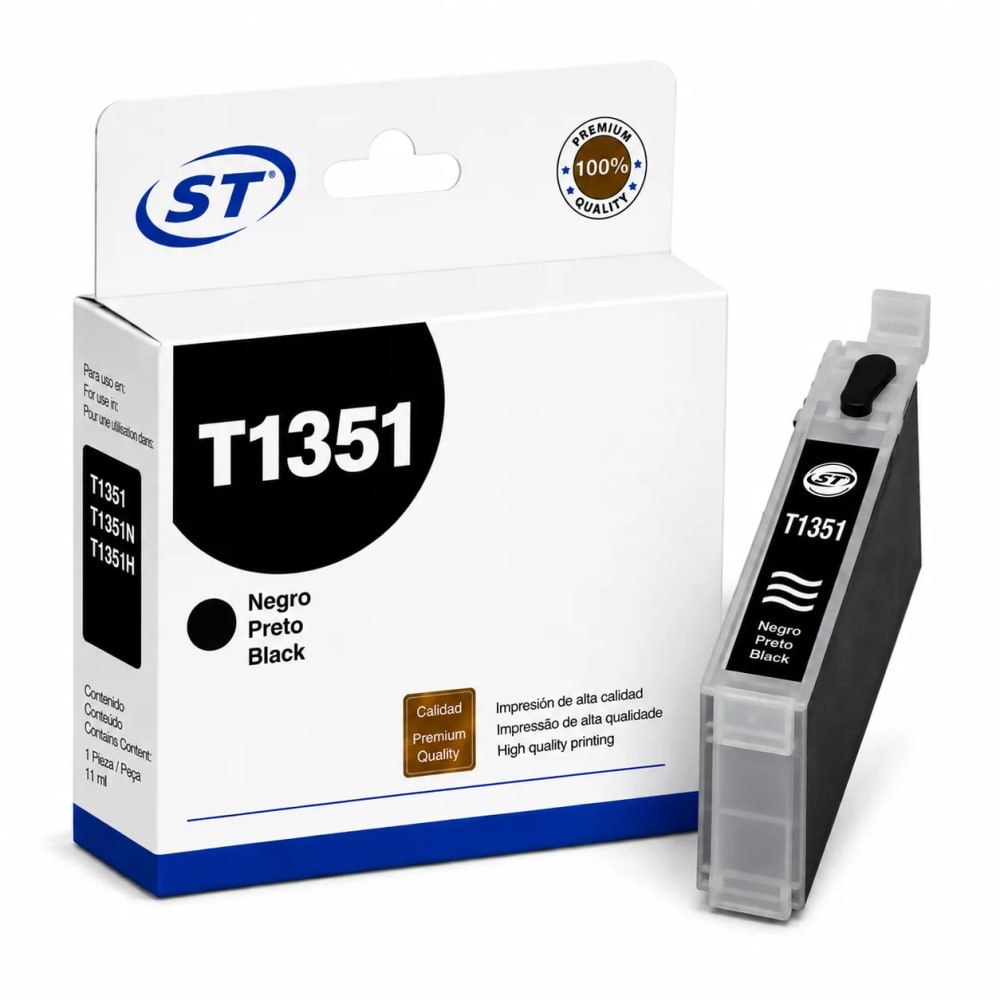 Cartucho alternativo ST T1351 negro para impresoras Epson - imagen 1