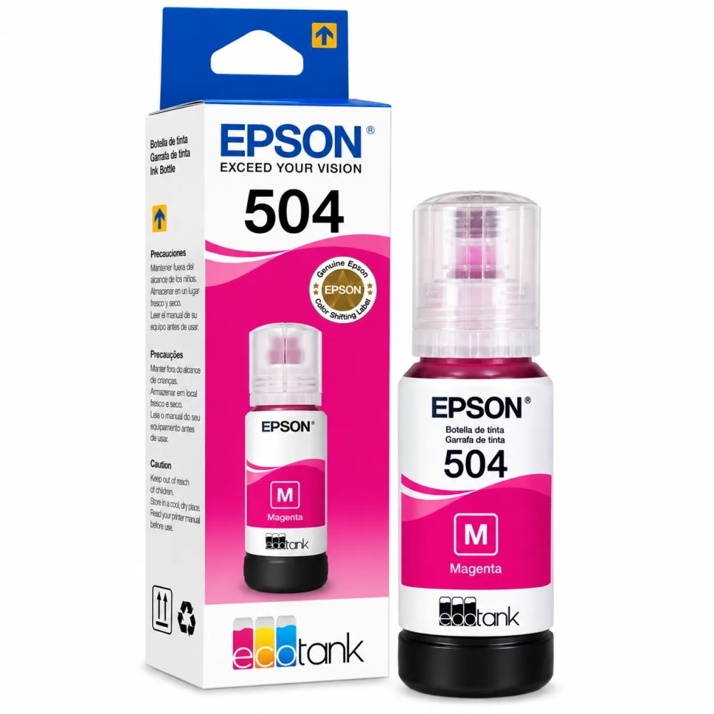 Tinta Epson 504 magenta original 01 70 ml - imagen 1