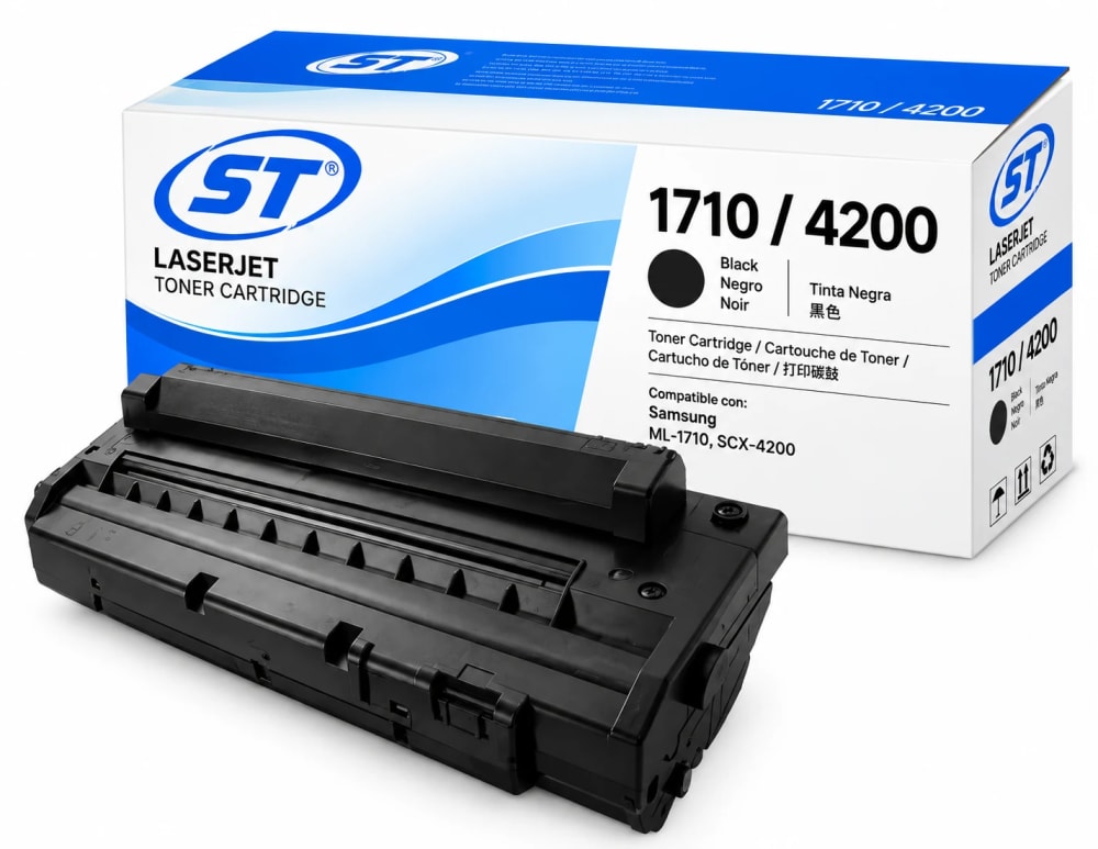 Tóner alternativo ST 1710/4200 negro para impresoras Samsung - imagen 1