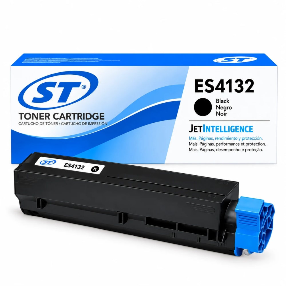 Tóner alternativo ST ES4132 negro para impresoras OKI - imagen 1
