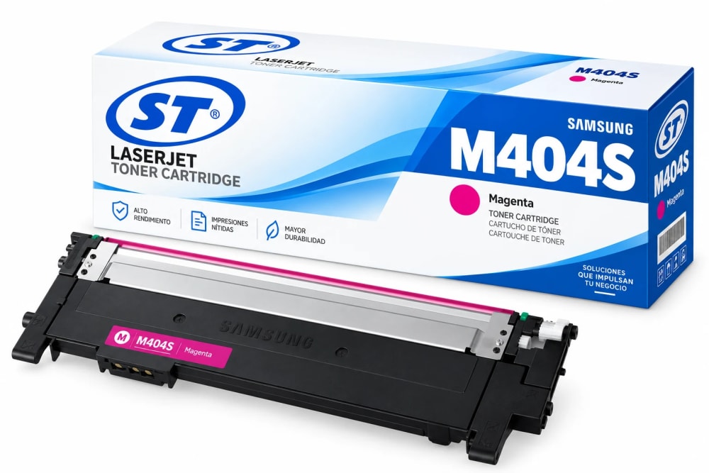 Tóner alternativo ST CLT-M404S magenta para impresoras Samsung - imagen 1