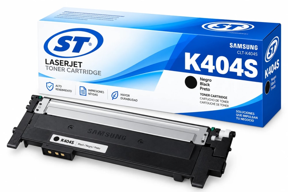 Tóner alternativo ST CLT-K404S negro para impresoras Samsung - imagen 1