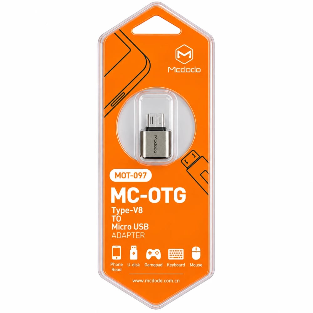 Adaptador USB a V8 OT-097 - imagen 1