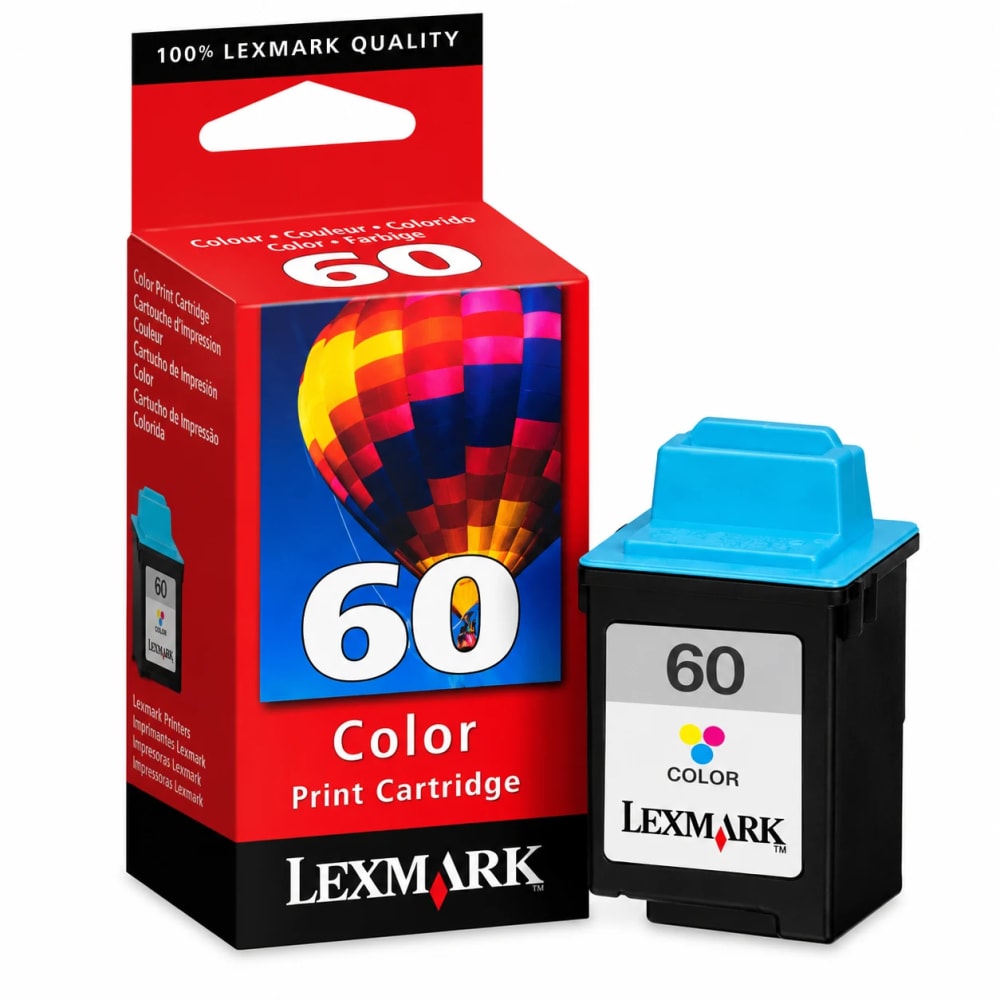 Cartucho Lexmark 60 color original - imagen 1
