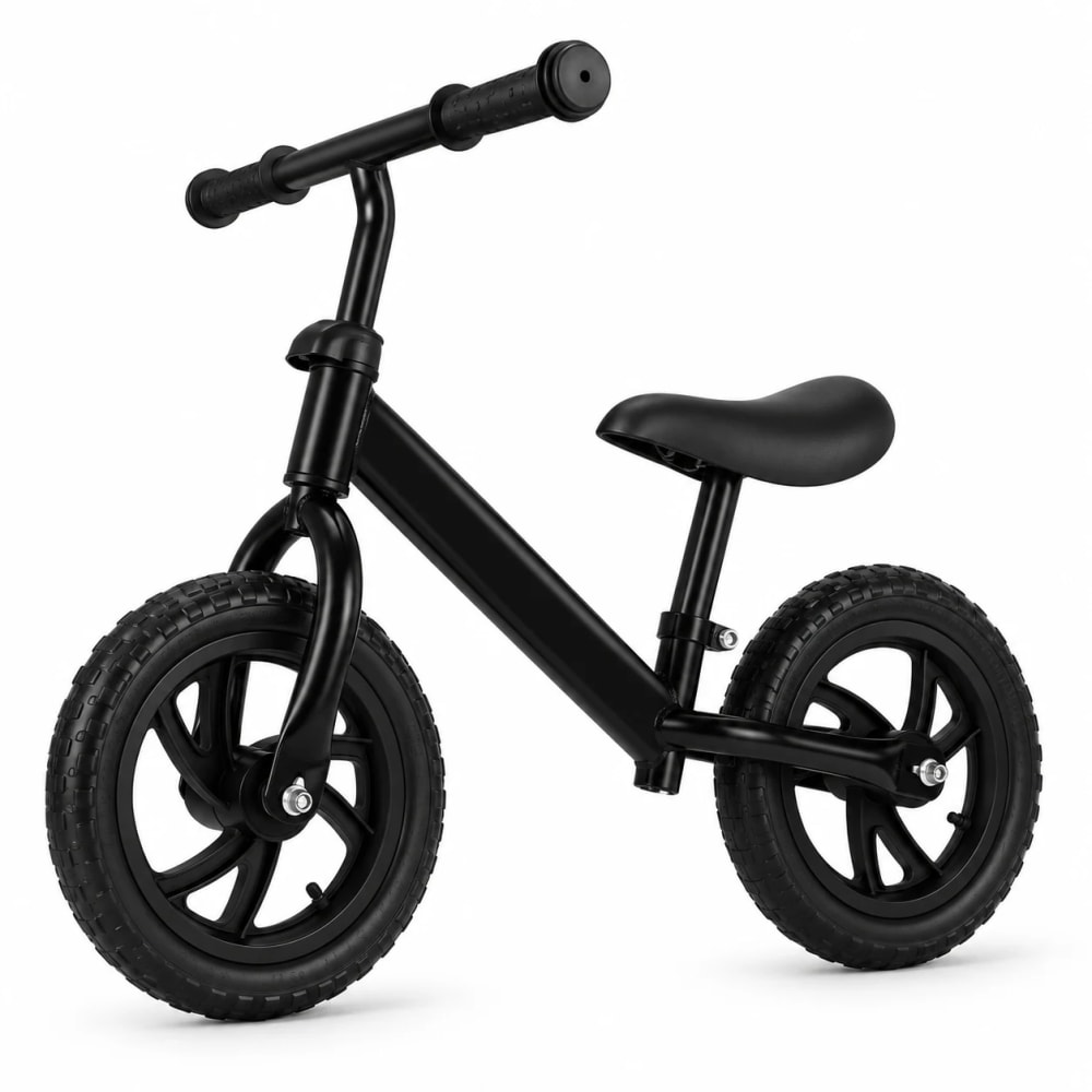 Bicicleta de aprendizaje negra - imagen 1