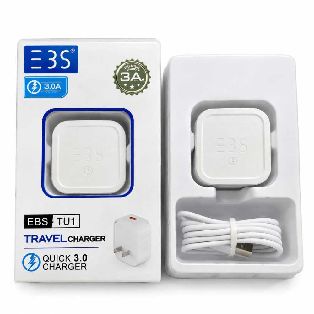 Cargador alternativo ST tipo C carga rápida 3 A compatible con celulares y tabletas - imagen 1