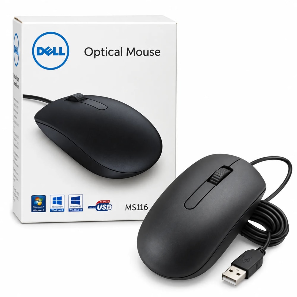 Mouse Dell USB MS116 - imagen 1