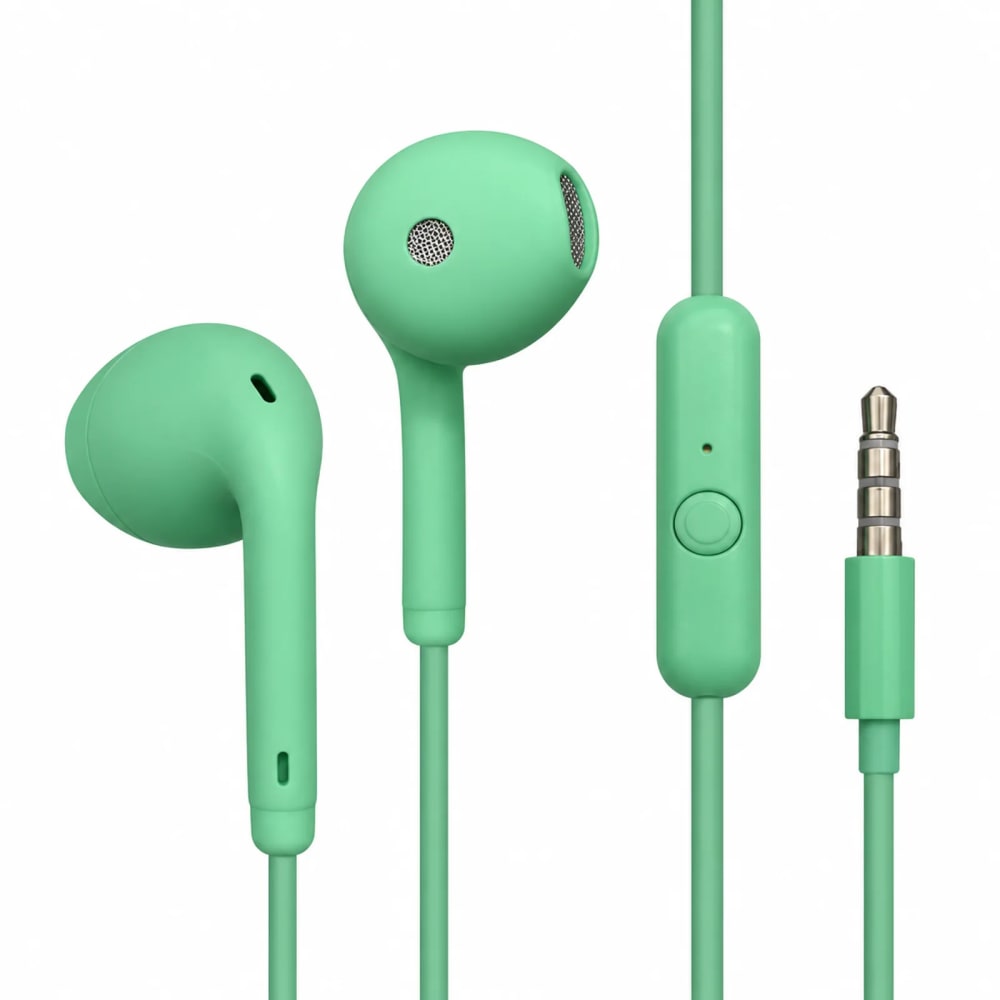 Audífonos U19 plug 3,5 verde - imagen 1