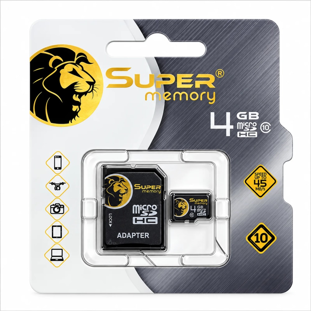 Memoria micro SD Kingston 4 GB - imagen 1