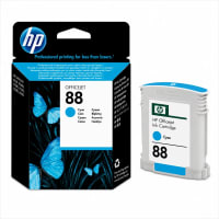 Cartucho HP 88 cian C9386AE original - imagen 1