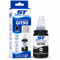 Tinta alternativa ST 190 negra 135 ml para impresoras Canon - imagen 1