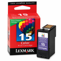 Cartucho Lexmark 15 color original - imagen 1