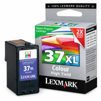 Cartucho Lexmark 37XL color original - imagen 1