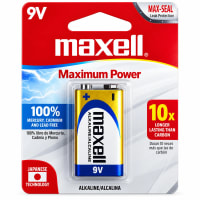 Pilas Maxell 9 V X1 - imagen 1