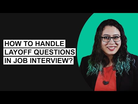 tips on how to handle a layoff