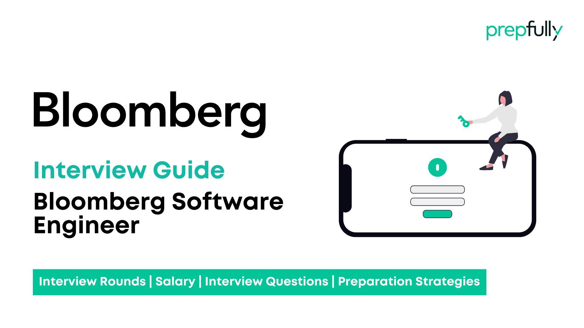 Bloomberg Software engineer Interview guide