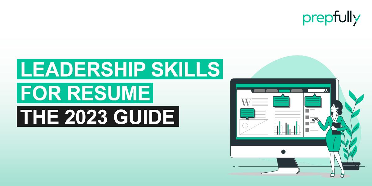 leadership traits and skills resume