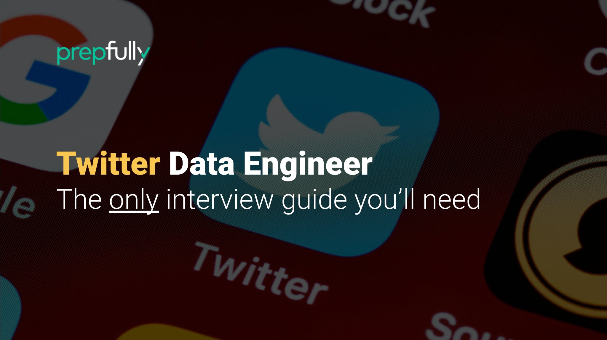 Interview guide for Twitter Data Engineer