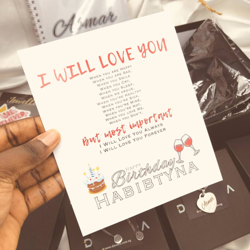 Personalized Note Card