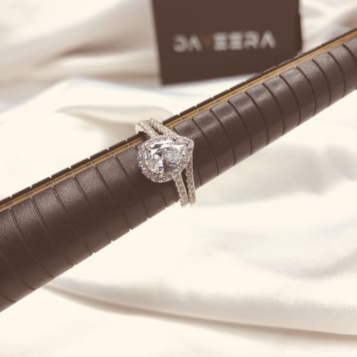 Engagement Ring / Bridal Set Olive (Size 8)