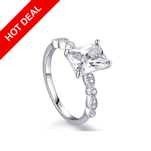 Nenye Customized Name Engagement Ring (Size 7)