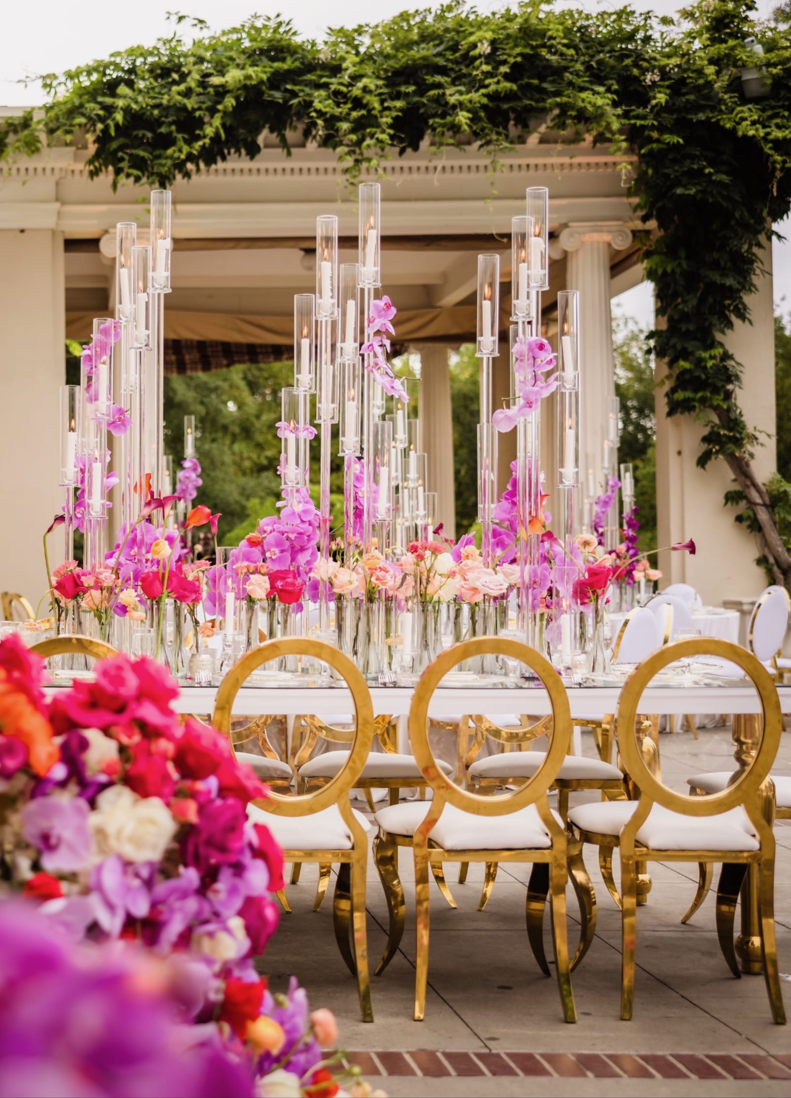 Gala event setup