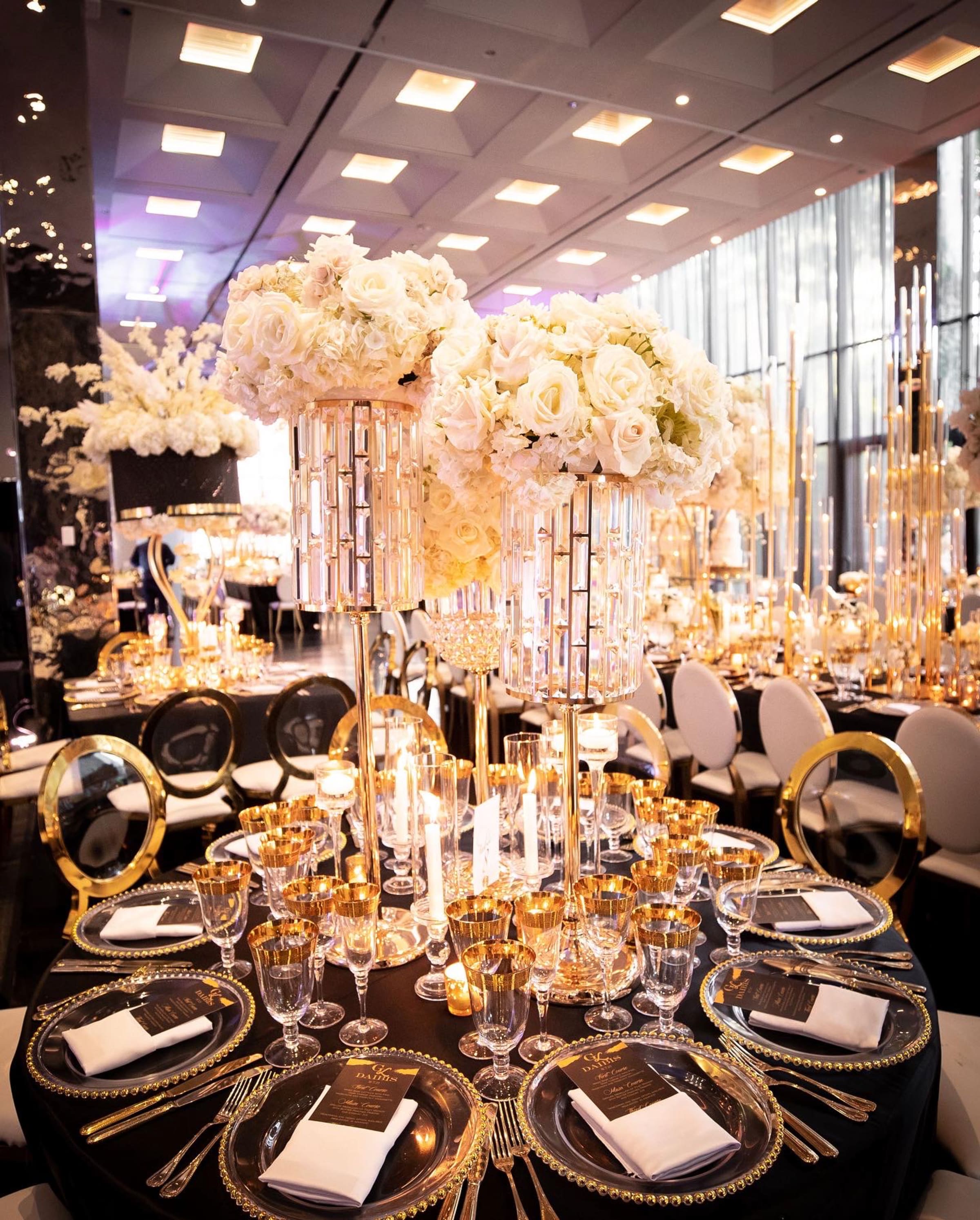 Garden tablescape with florals and linen at a Wine Country event
