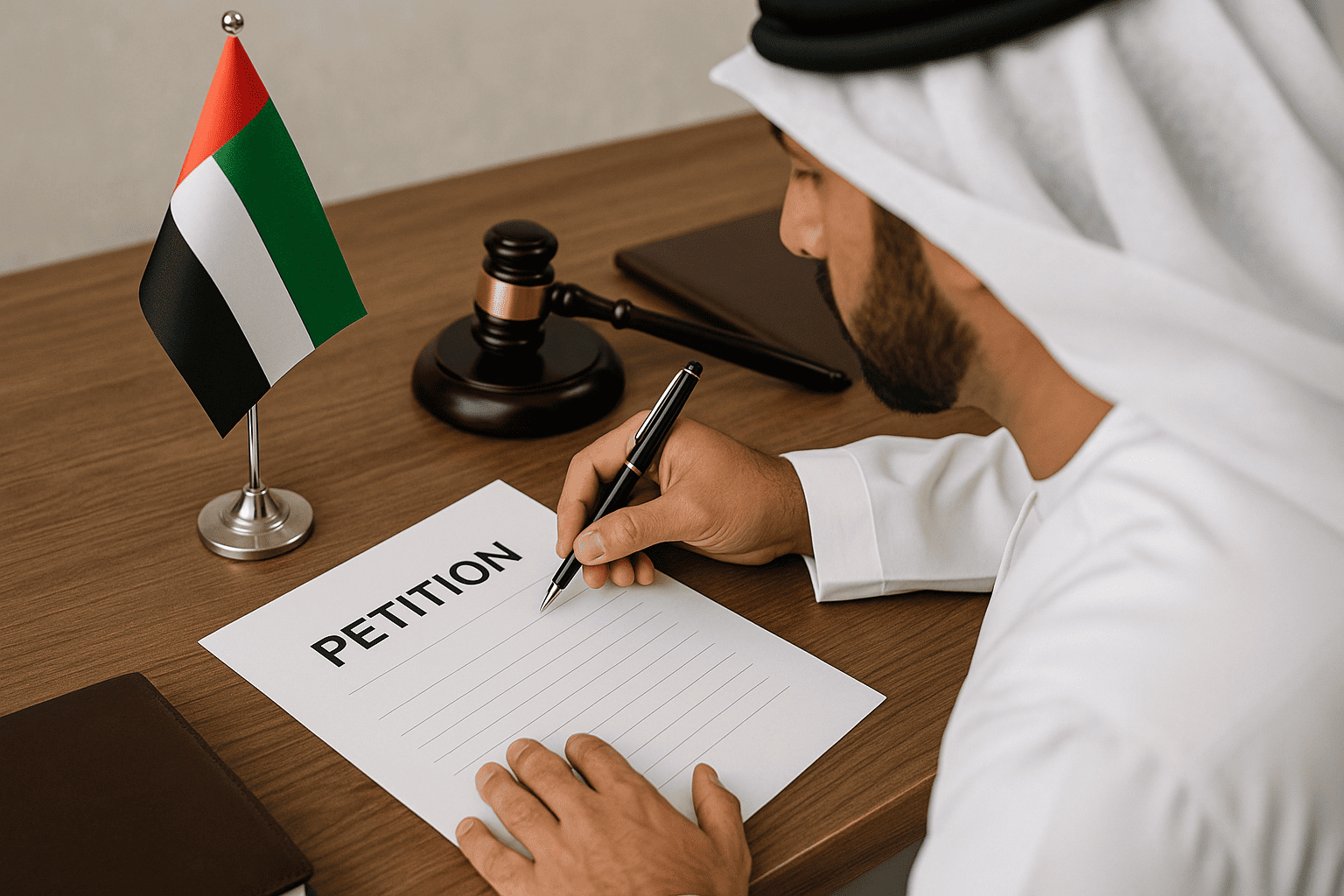 نموذج طلب استرحام في الإمارات العربية المتحدة