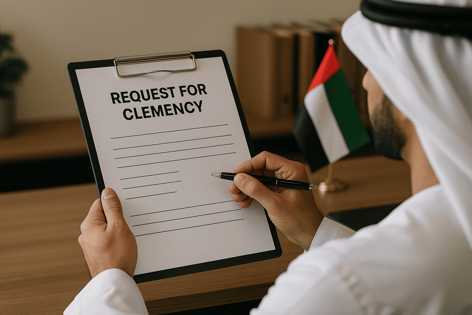 نموذج طلب استرحام لإلغاء قرار الإبعاد الإداري