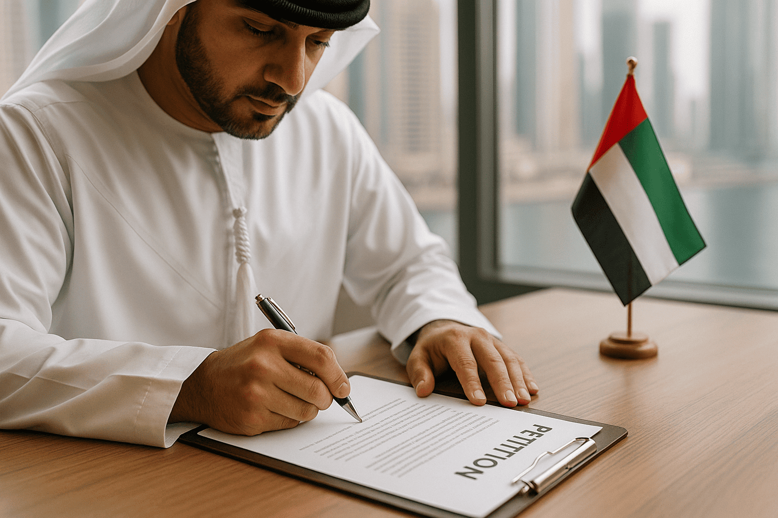 نموذج طلب استرحام لرفع القيد الأمني