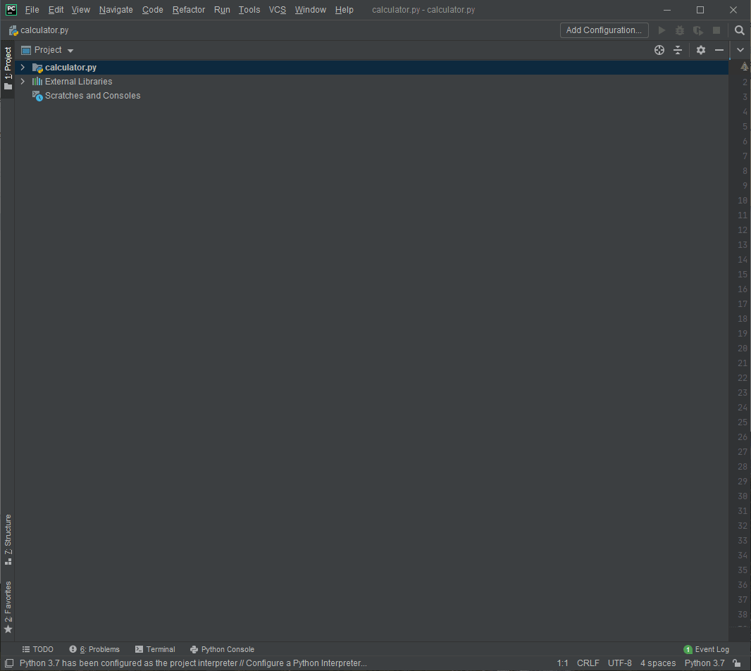 The Best Calculator App for Python - PyCharm vs. Atom image