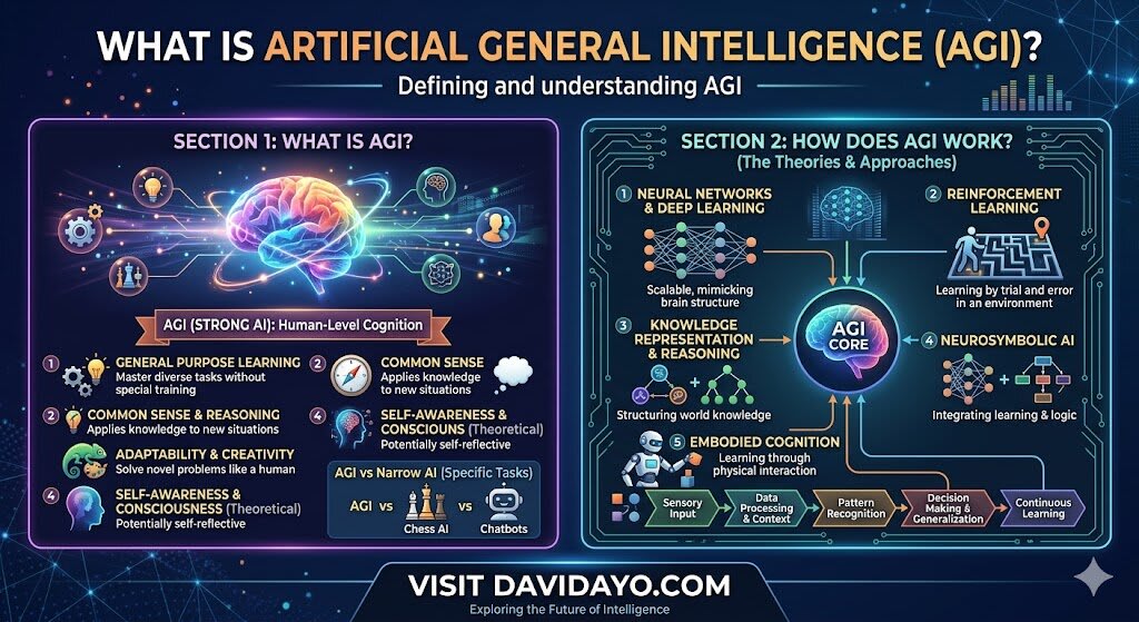 What is artificial general intelligence, and how does it work?image