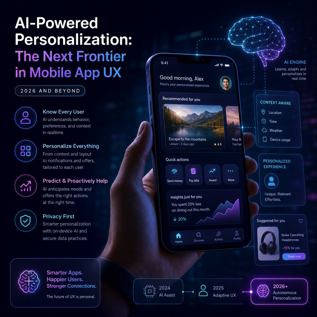 Davidayo: AI-Powered Personalization: The Next Frontier in Mobile App UX