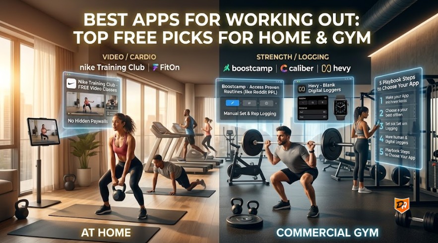 Davidayo: The 10 Best Free Apps for Working Out in 2026 