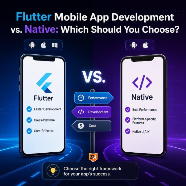 Davidayo: Flutter Mobile App Development vs. Native: Which Should You Choose?