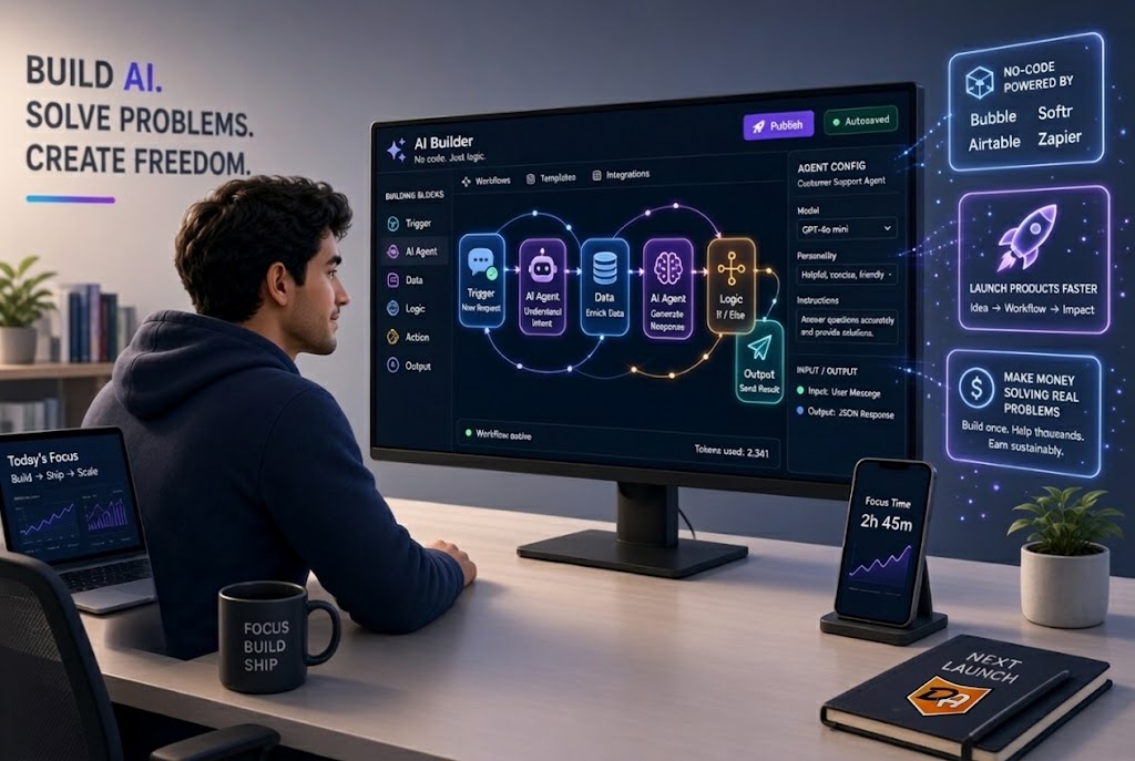 How to Build and Sell AI Tools Without Coding