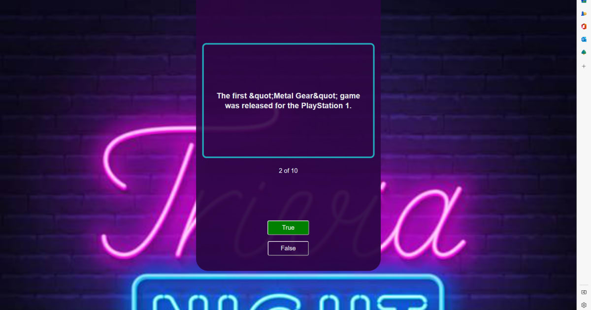 Trivia App Made With Javafx Trivia Challenge App with ReactJS | Davidayo
