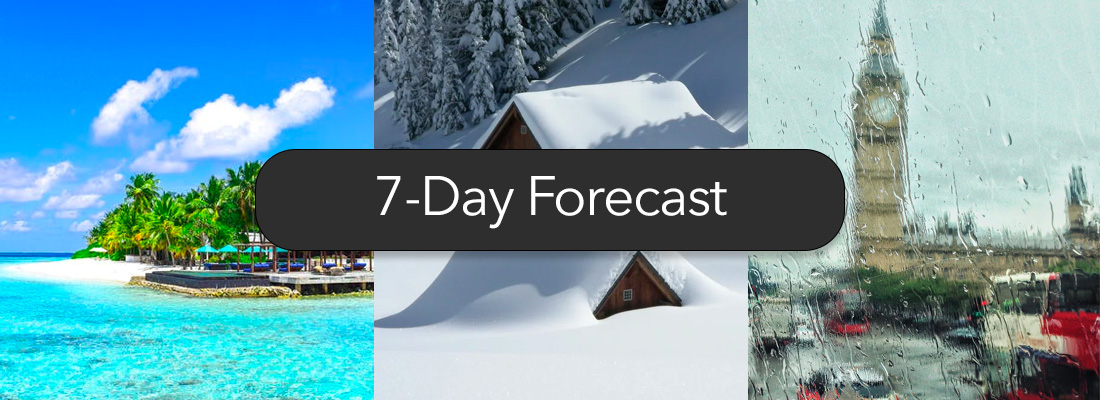7 days forecast