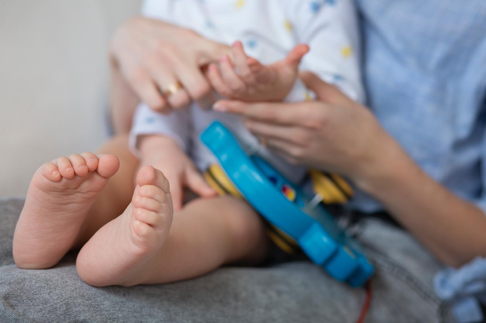 Réflexologie plantaire 0-4 ans