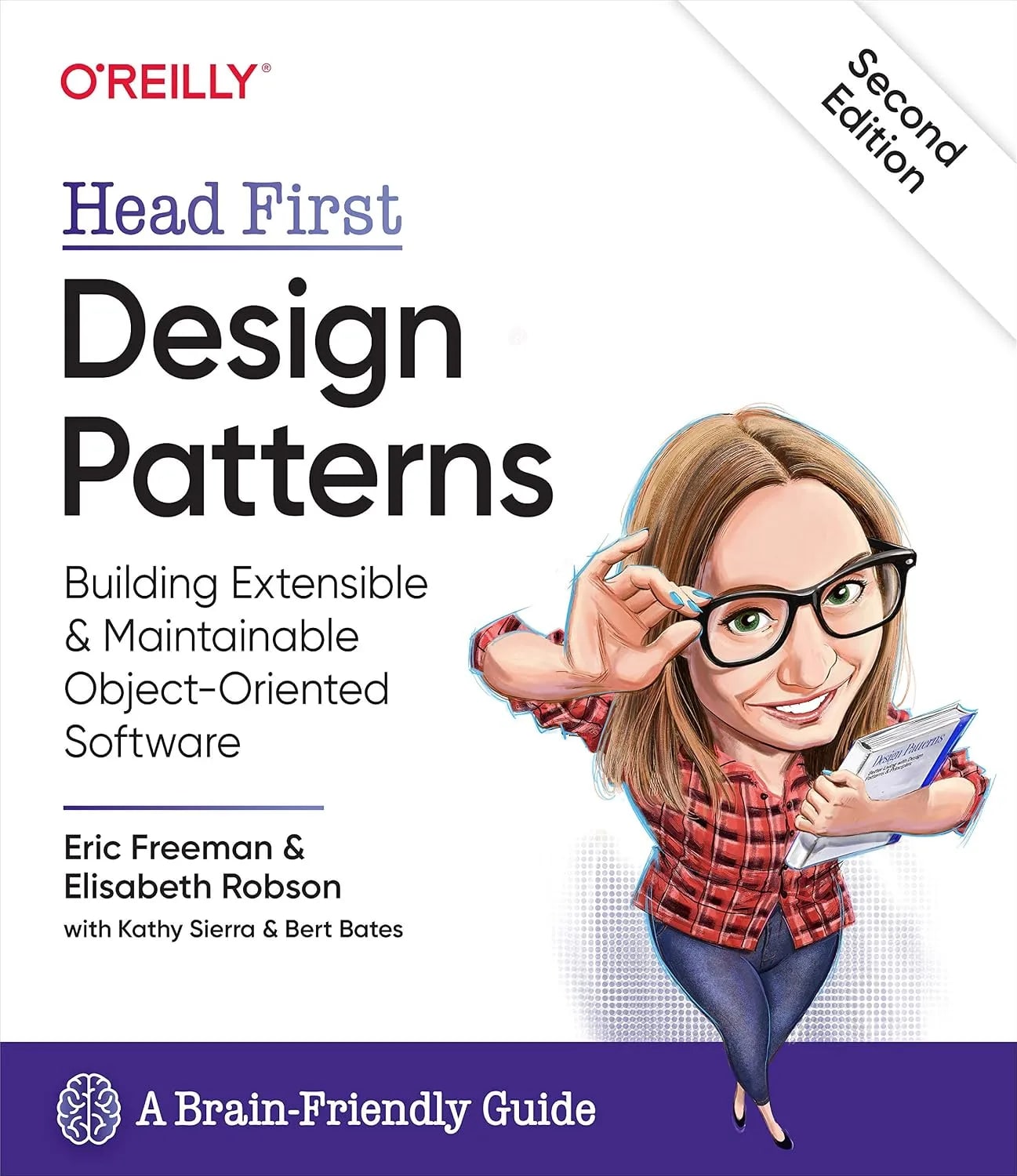 Portada de Head First Design Patterns