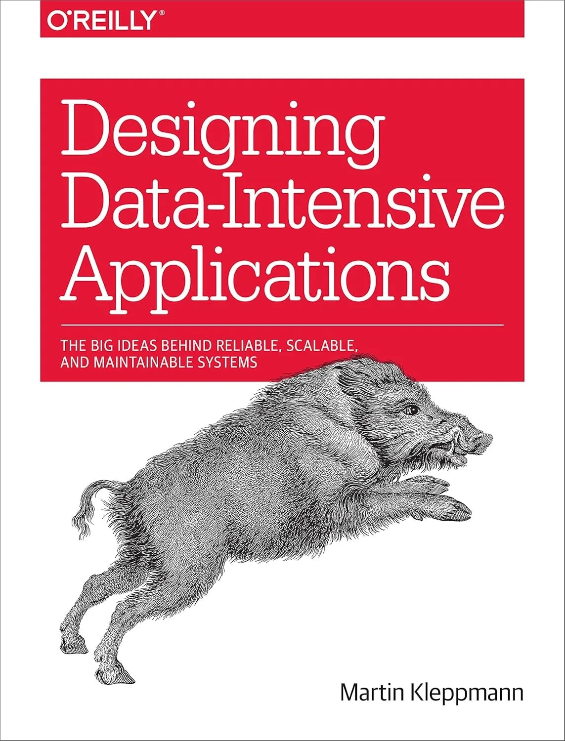 Portada de Designing Data-Intensive Applications