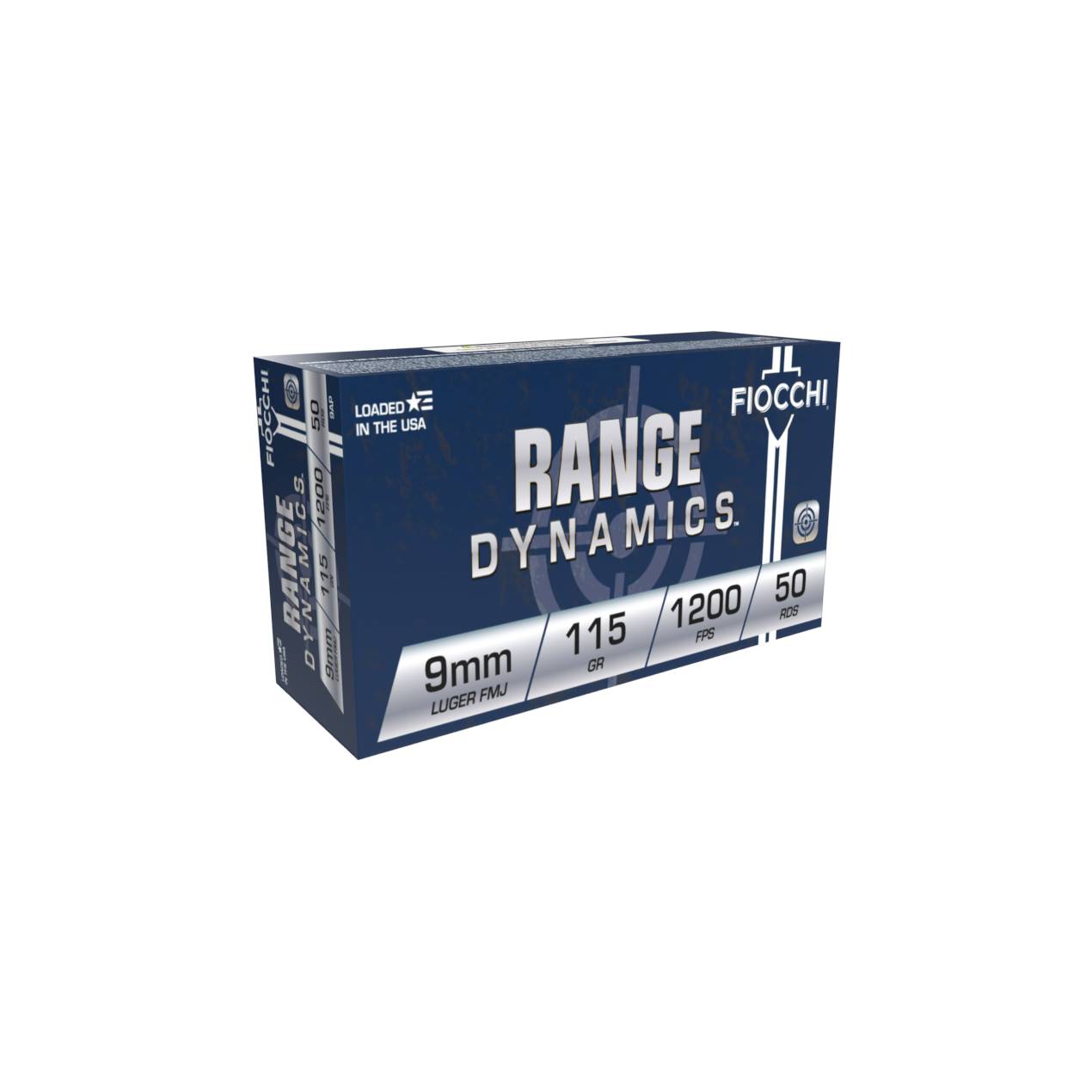 Fiocchi Range Dynamics 9mm 115GR FMJ 9AP-img-0