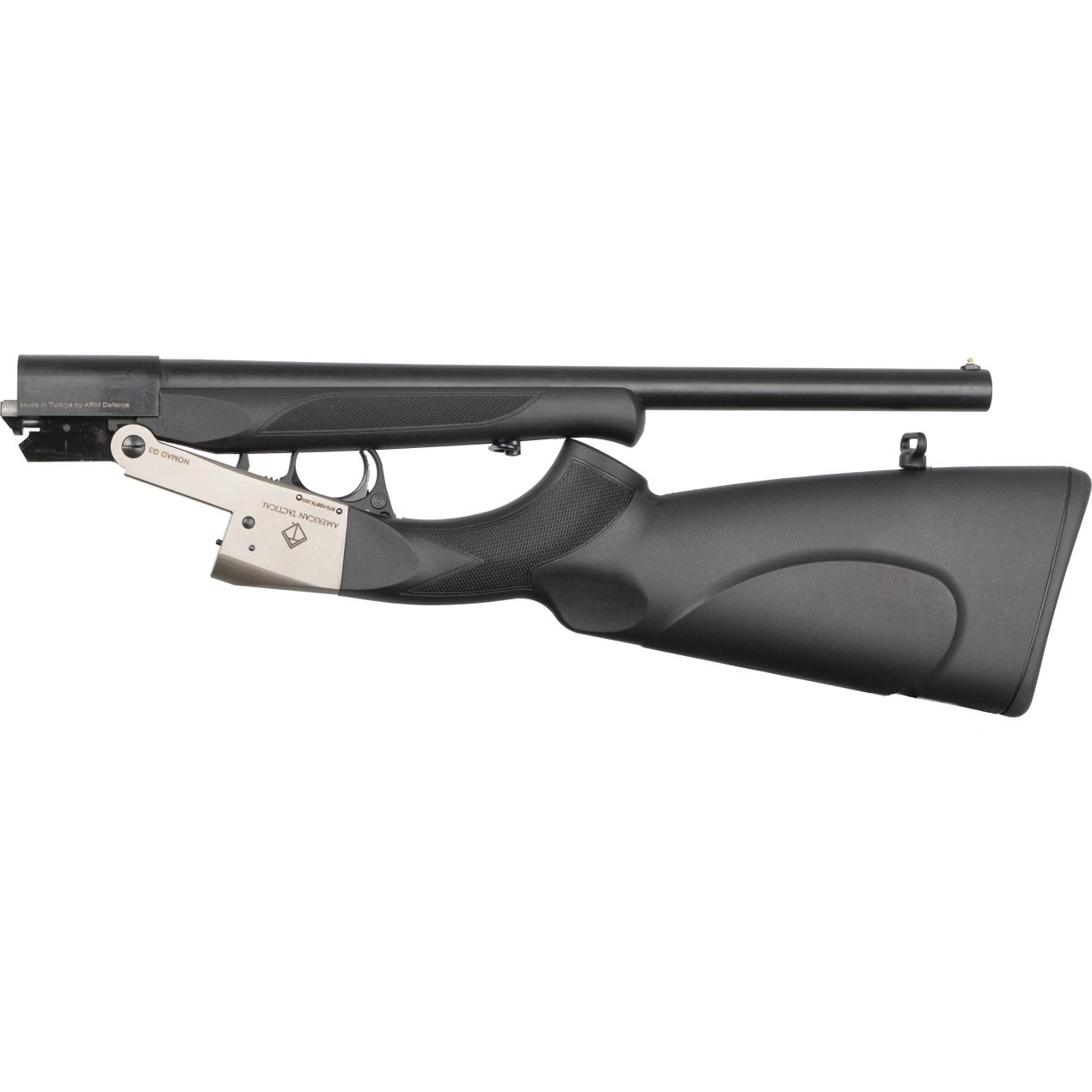 ATI Nomad Gen3 12 Gauge Folding Stock Shotgun - Reliable 18.5″ Single Shot Break Action - Image 2