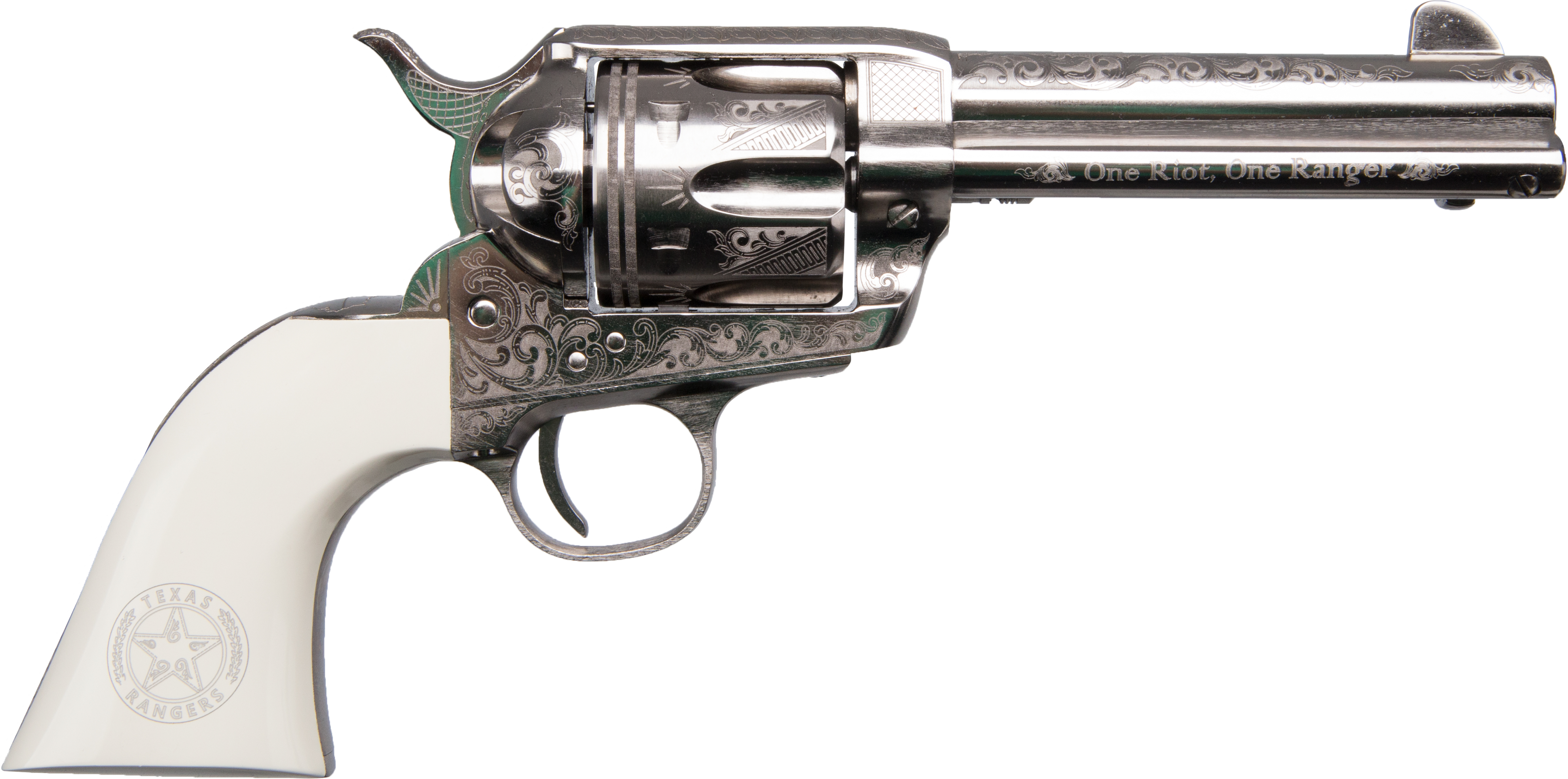 Cimarron Texas Ranger Laser Engraved Frontier
