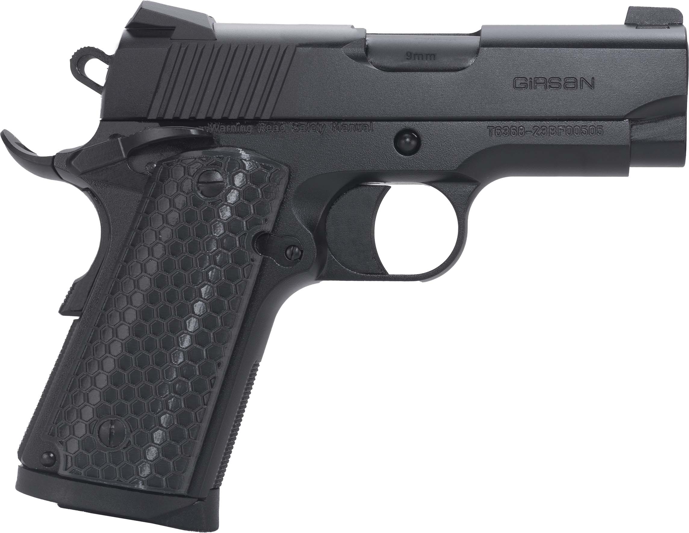 EAA Girsan MC1911SC Untouchable Officer 9mm 1911 MC1911 3.4Inch Barrel-img-0