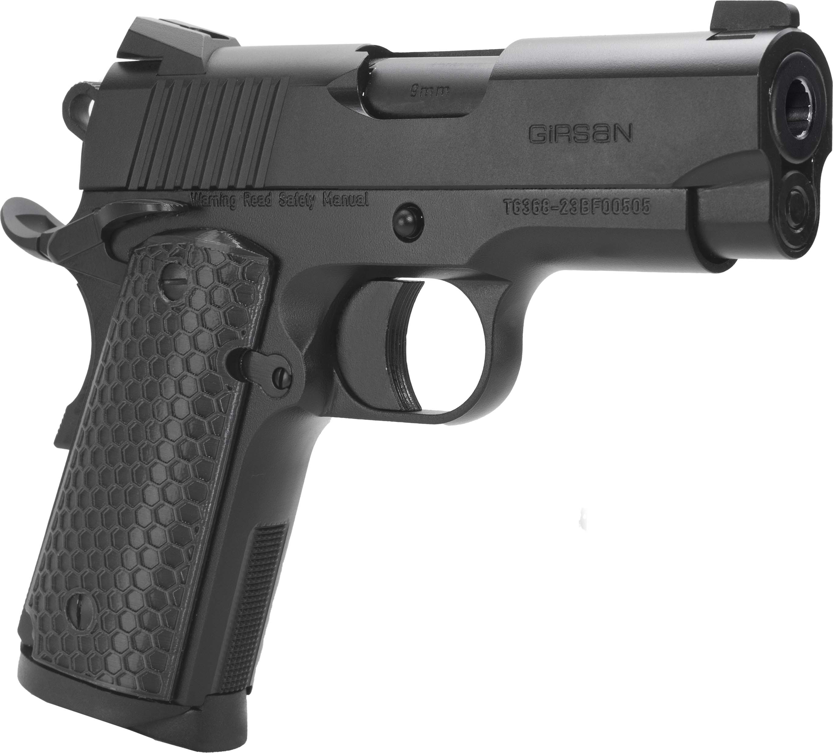 EAA Girsan MC1911SC Untouchable Officer 9mm 1911 MC1911 3.4Inch Barrel-img-2