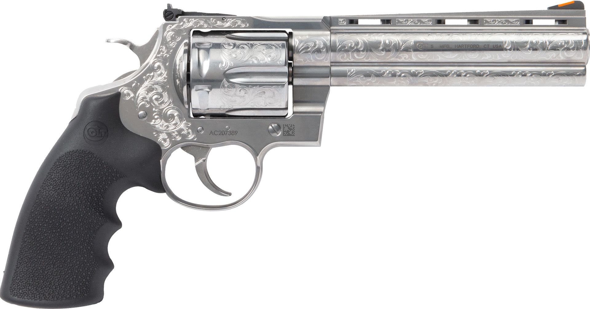 Colt Anaconda Engraved 44 Rem Mag 6'' 6-Rd Revolver 12446-img-0