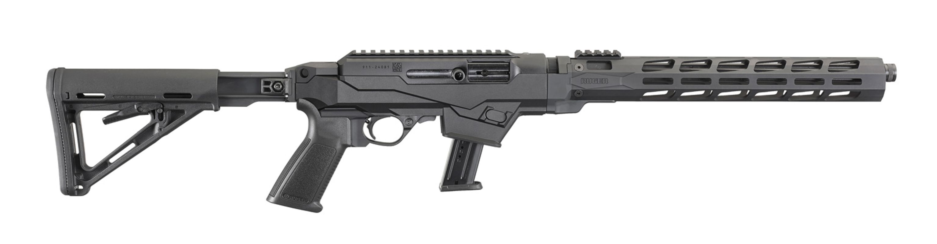 Ruger PC Carbine 9mm 17+1 16.12" Threaded/Fluted Barrel Type III Hard 19122-img-2